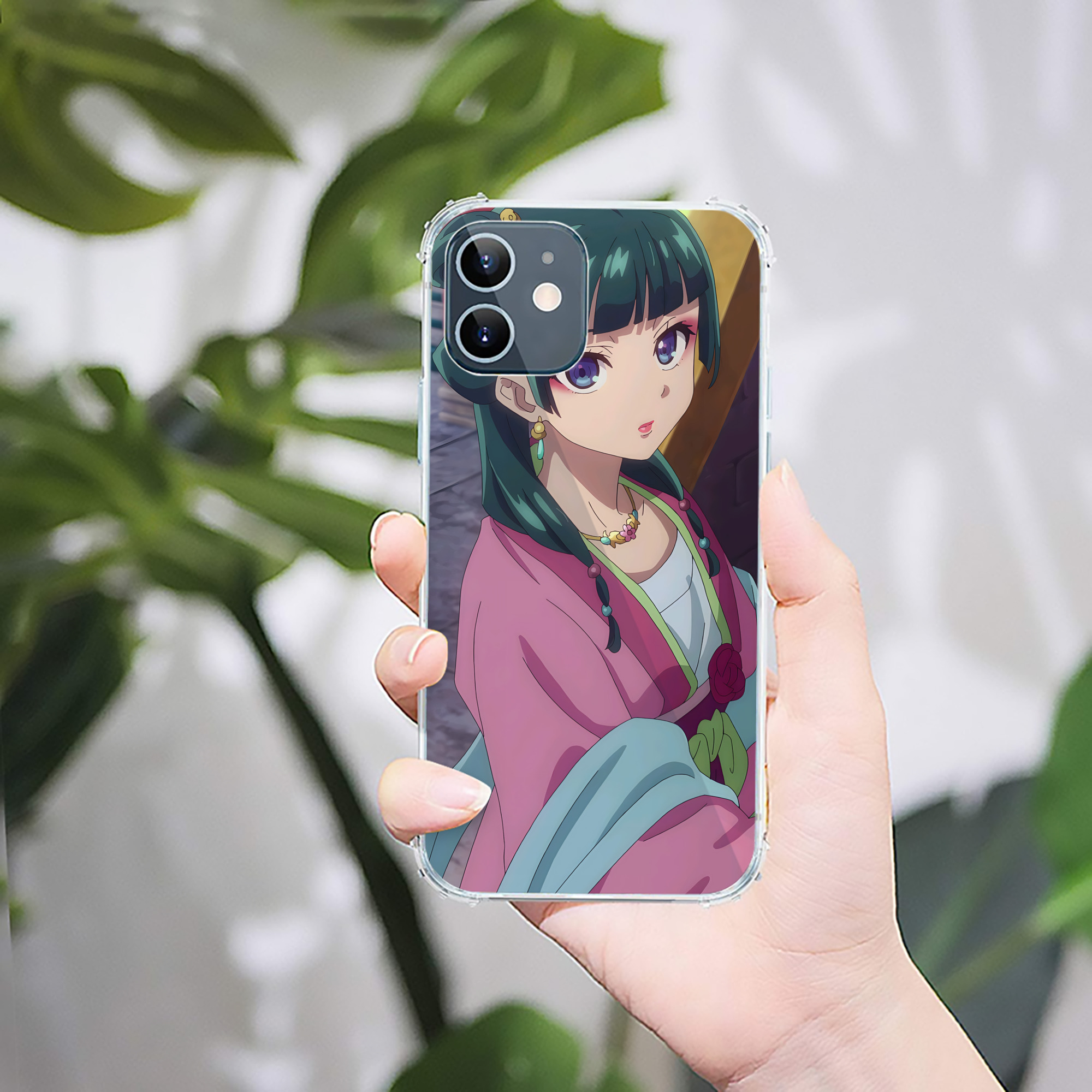 （画像用） 薬屋のひとりごと The Apothecary Diaries 【iPhone 12シリーズ対応】透明スマホケース（クリアソフトケース）